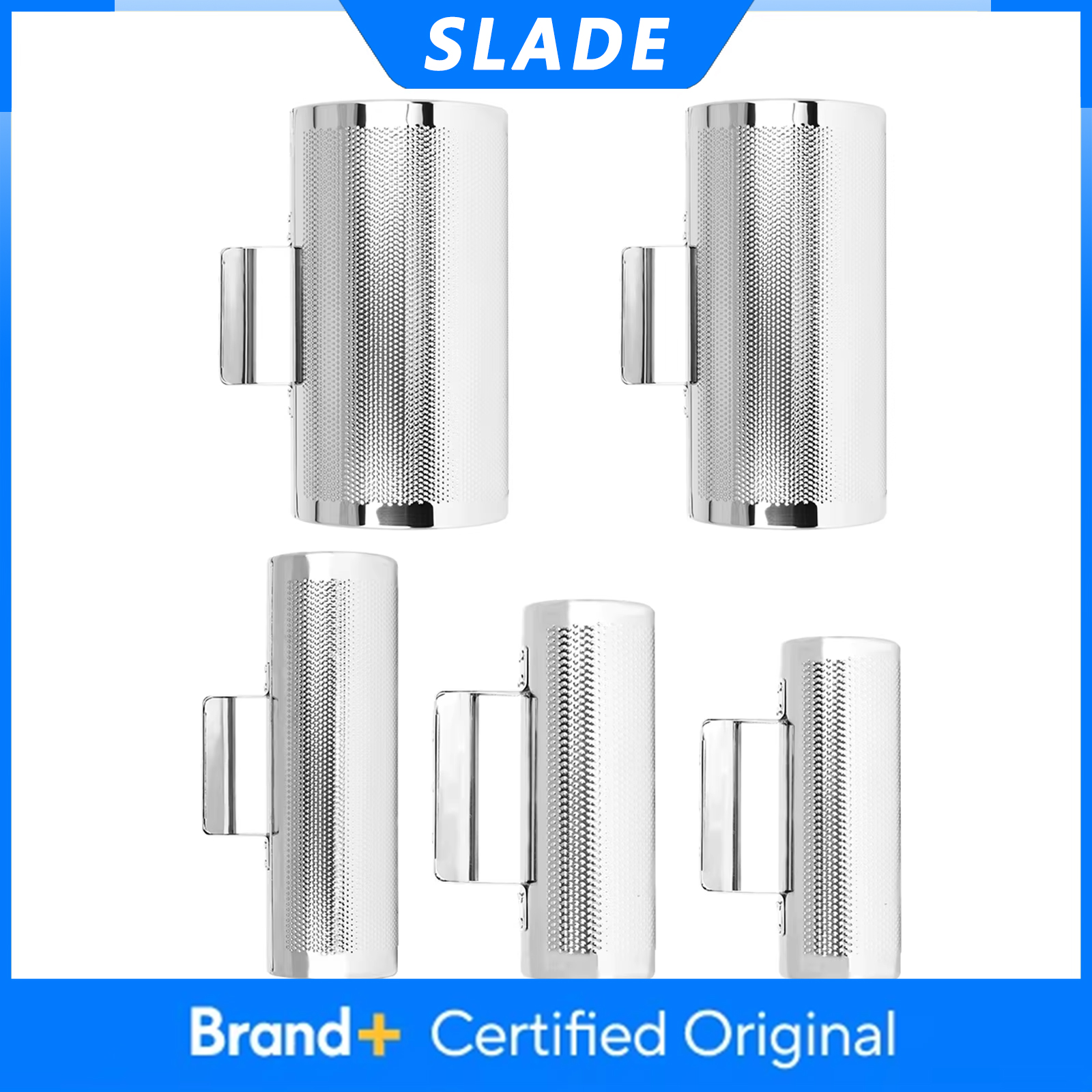 Guiro Scraper Instrument - SLADE Stainless Steel Guiro Shaker Percussion