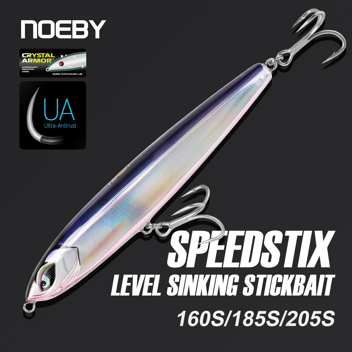 Rain Stick Percussion - Noeby Sinking Stickbait Fishing Lure 160mm
