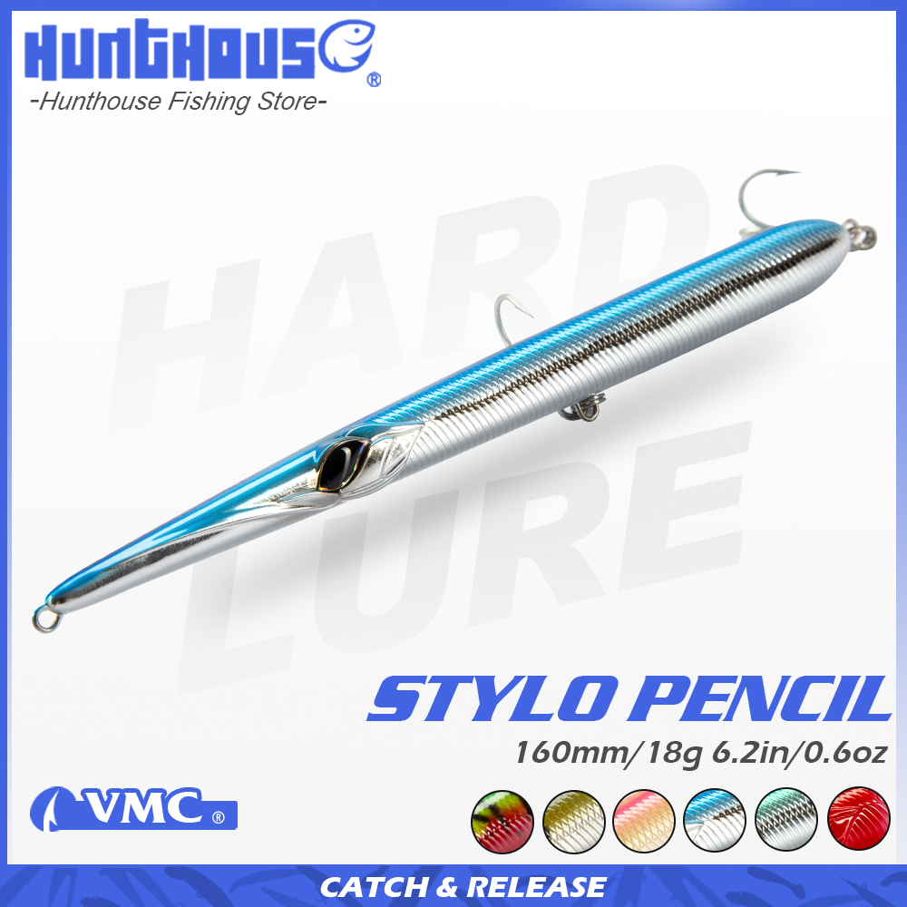 Rain Stick Percussion - Hunthouse Stylo 210 Spinning Leurre Stickbait