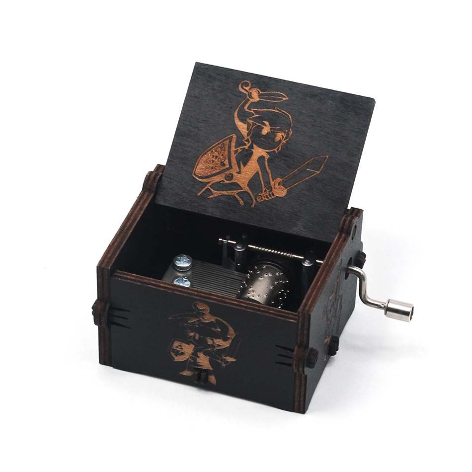 2 colors Antique carved Wooden - Musical Instrument Zelda บทวิจารณ์และราคา