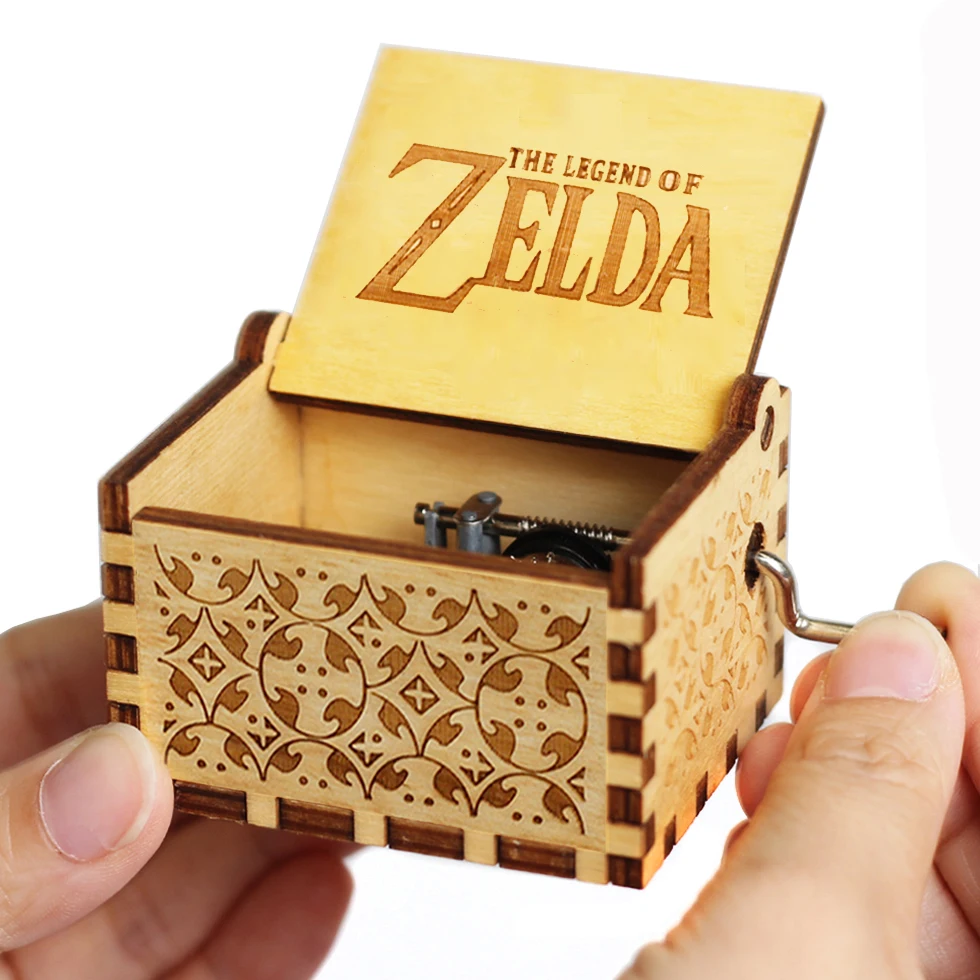 2 colors Antique carved Wooden - Musical Instrument Zelda บทวิจารณ์และราคา