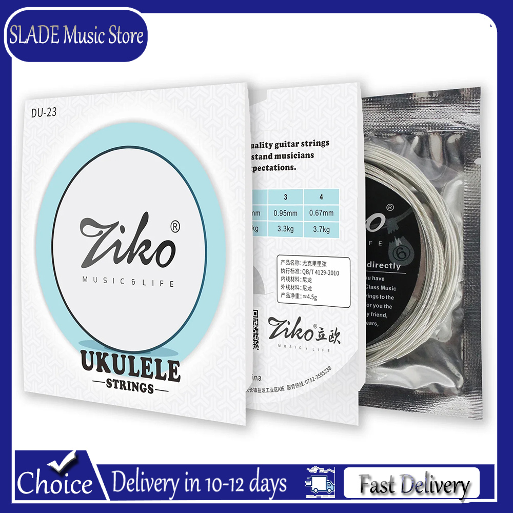 ZIKO Ukulele Strings Soprano C - Musical Instrument With Strings บทวิจารณ์และราคา