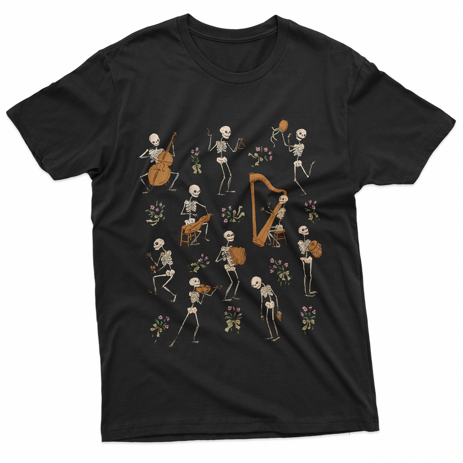 Gothic Skeleton Band Playing I - Musical Instrument Band บทวิจารณ์และราคา