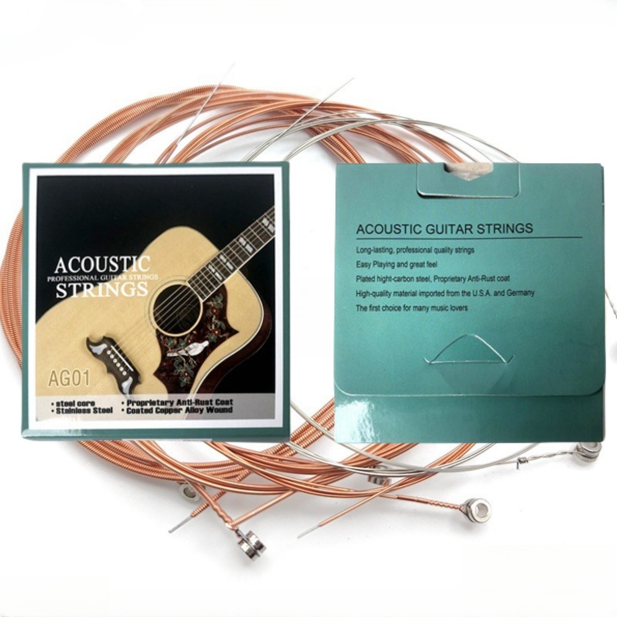 Miwayer 1 Set/6 String AG01 Ac - Musical Instrument With Strings บทวิจารณ์และราคา