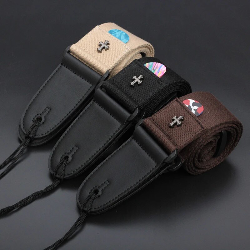 Electric Guitar Strap Acoustic - Musical Instrument Band บทวิจารณ์และราคา