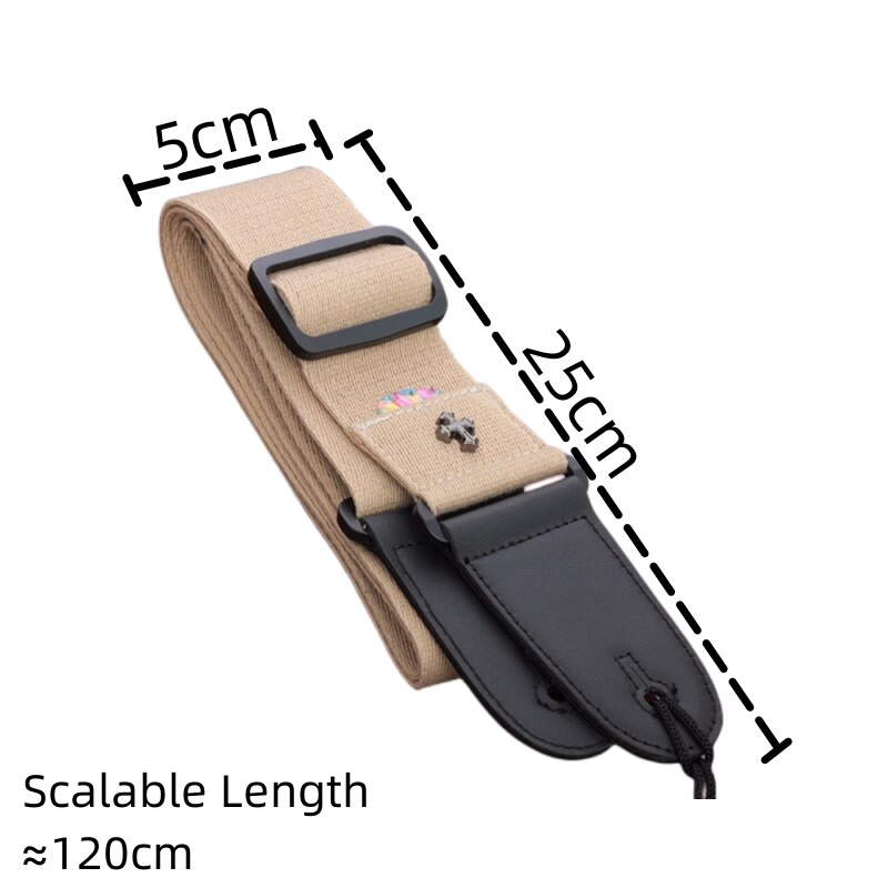 Electric Guitar Strap Acoustic - Musical Instrument Band บทวิจารณ์และราคา