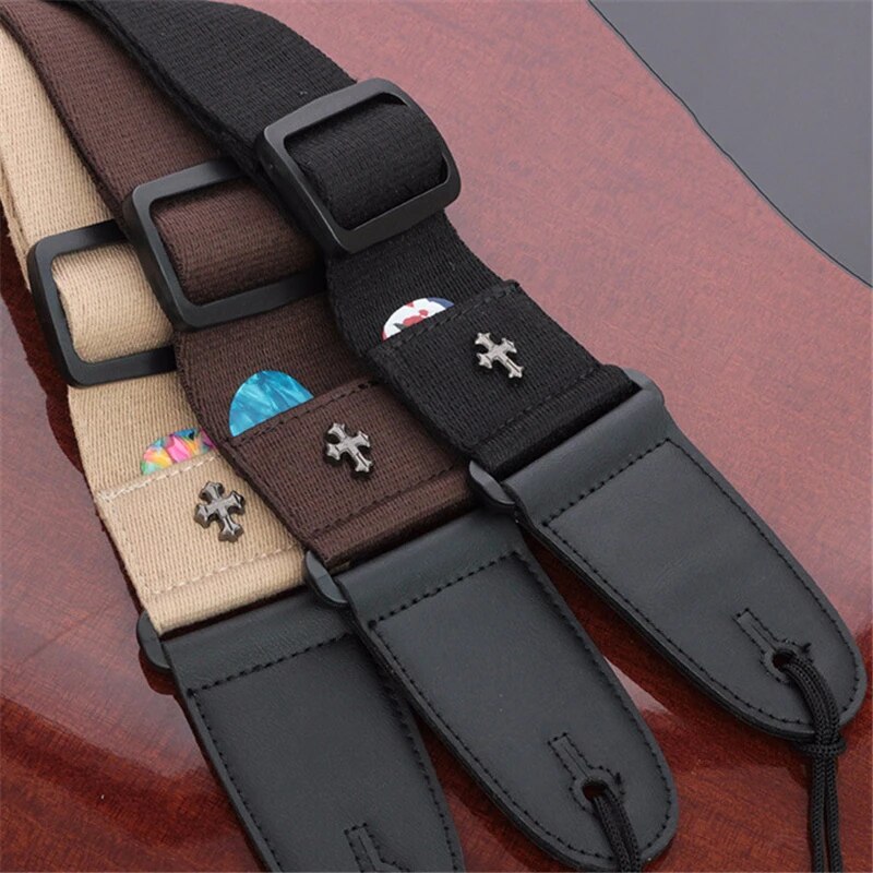 Electric Guitar Strap Acoustic - Musical Instrument Band บทวิจารณ์และราคา