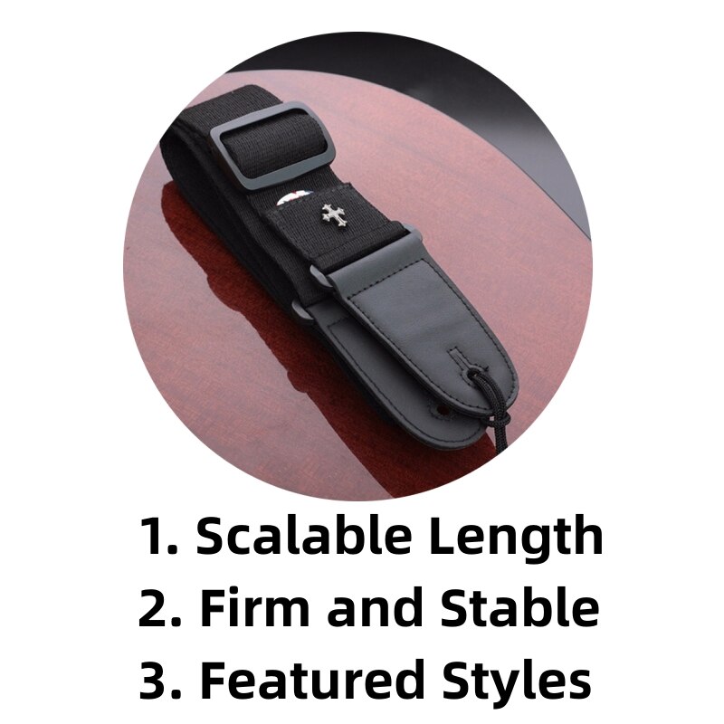 Electric Guitar Strap Acoustic - Musical Instrument Band บทวิจารณ์และราคา