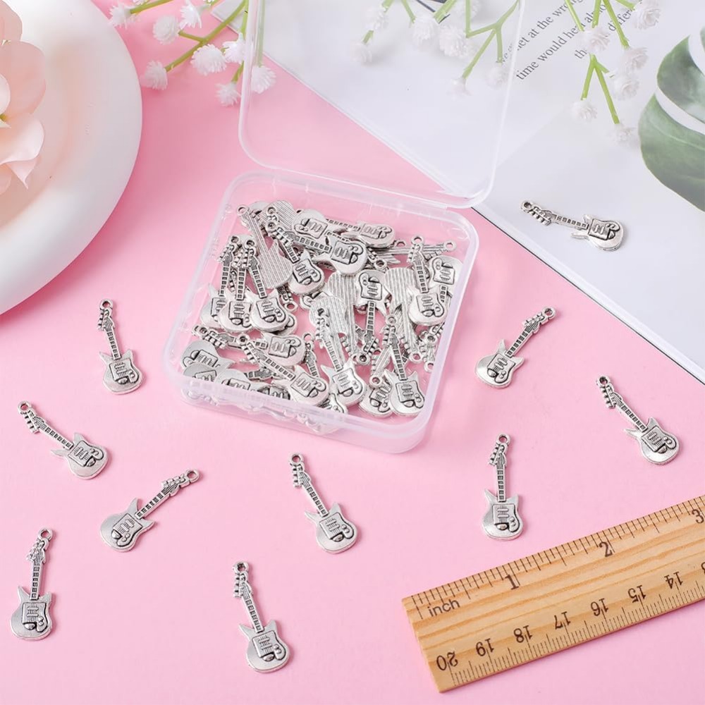 1 Box 50Pcs Vintage Guitar Cha - Musical Instrument Guitar บทวิจารณ์และราคา