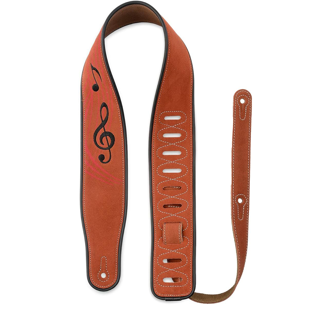 Durable Leather Guitar Strap,  - Musical Instrument Band บทวิจารณ์และราคา