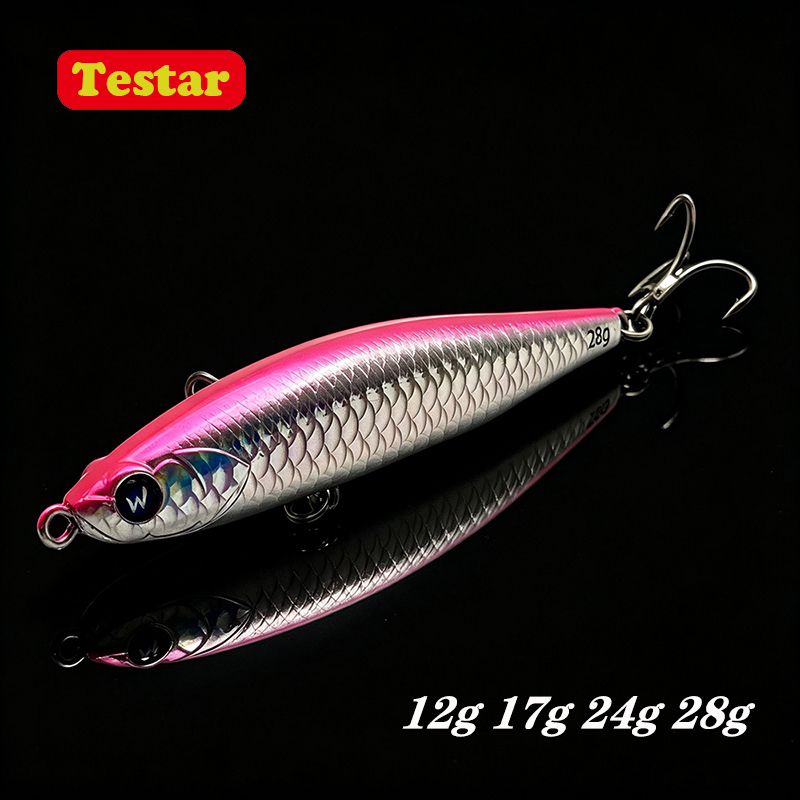 Testar 12g 17g 24g 28g Sinking - Rain Stick Percussion บทวิจารณ์และราคา