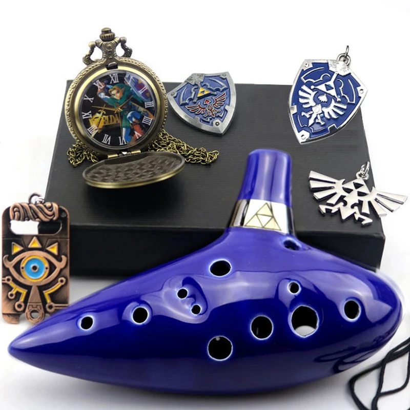 Ocarina Ceramic Legend Of 12 H - Musical Instrument Zelda บทวิจารณ์และราคา