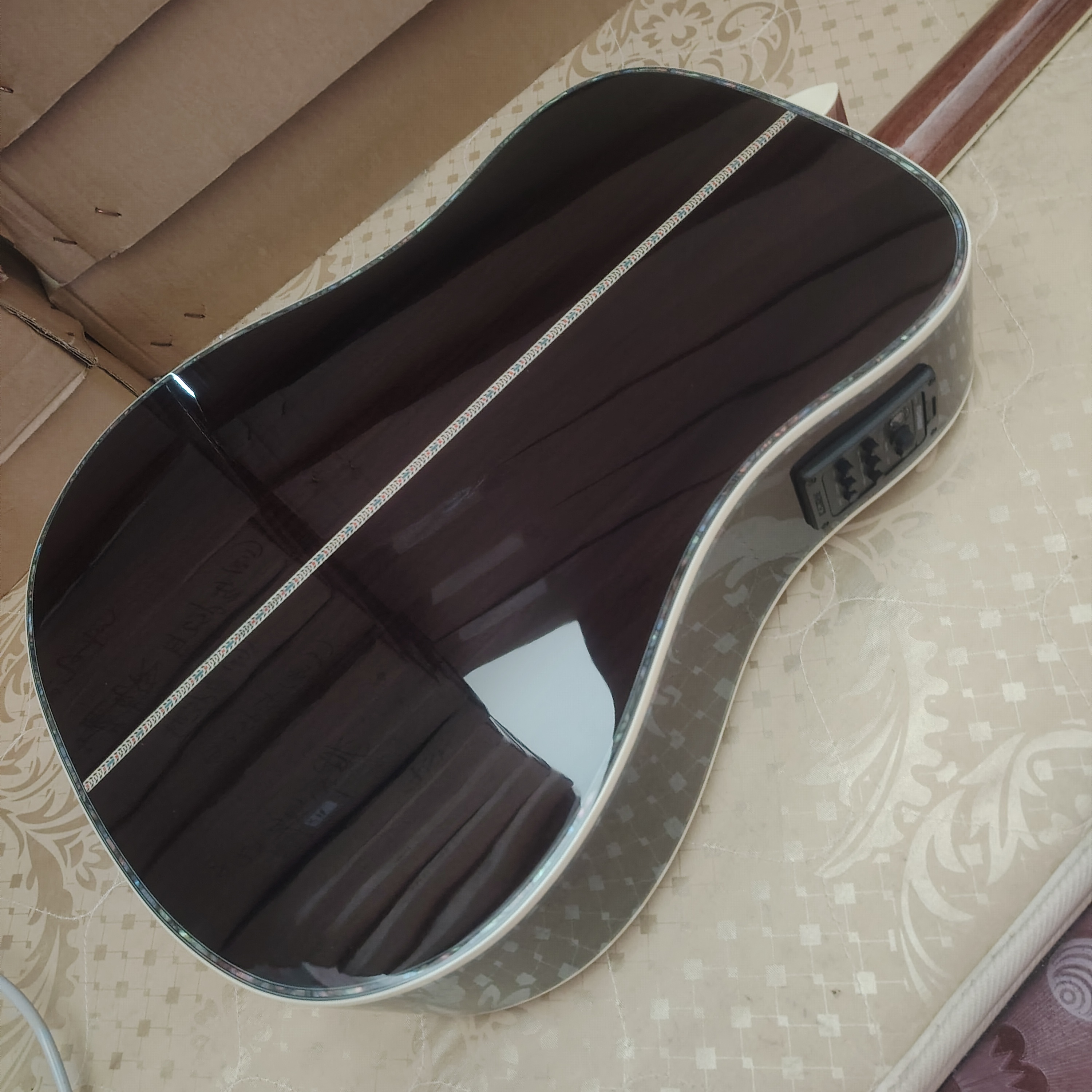 Folk acoustic guitar! HOT! 41  - Musical Instrument With Strings บทวิจารณ์และราคา