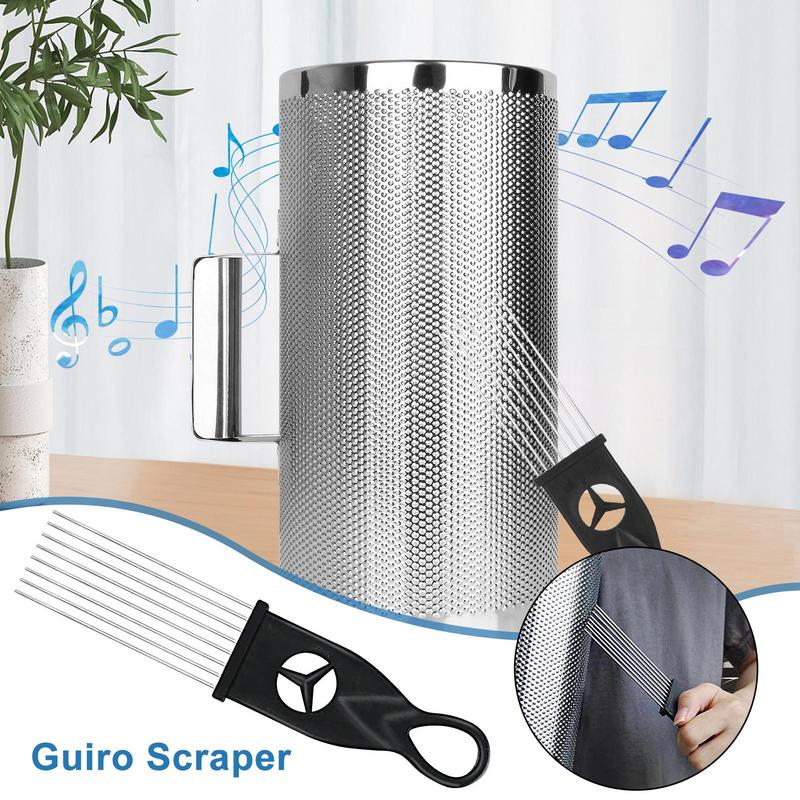 Guiro Scraper Metal Guiro Scra - Guiro Scraper Instrument บทวิจารณ์และราคา