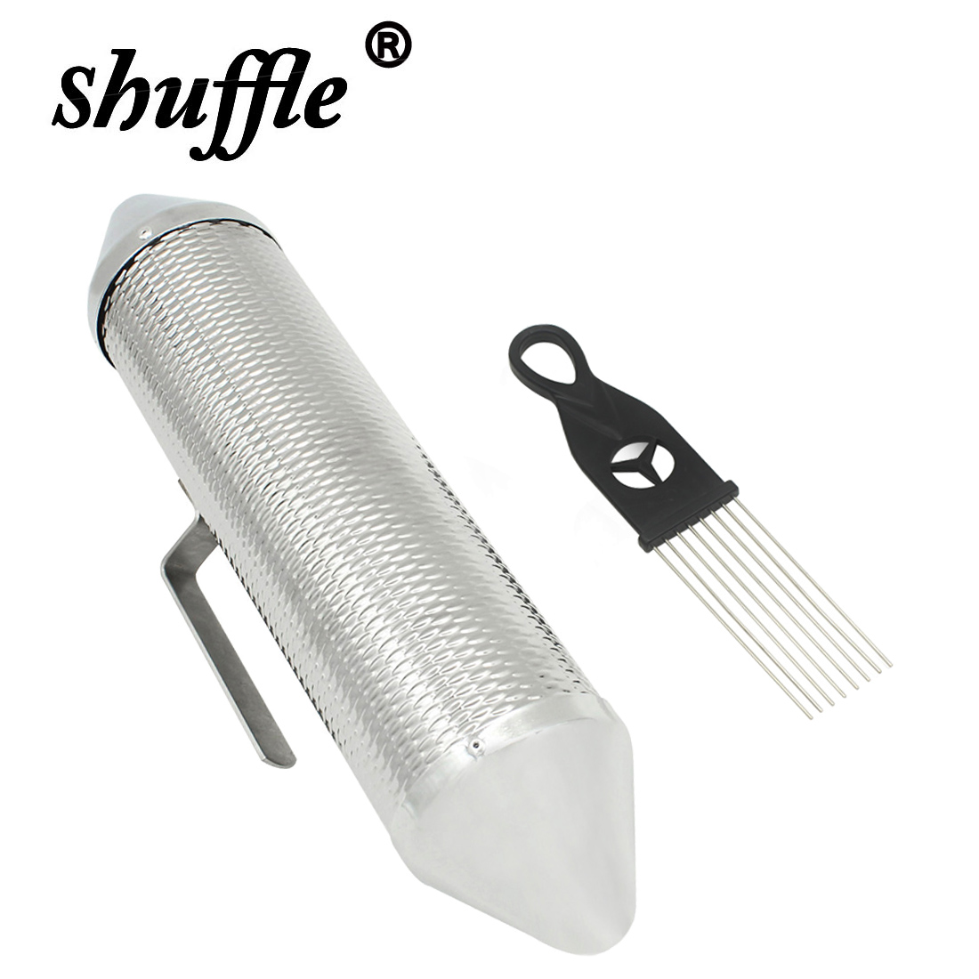Scraper Barrel Silver Metal Gu - Guiro Scraper Instrument บทวิจารณ์และราคา
