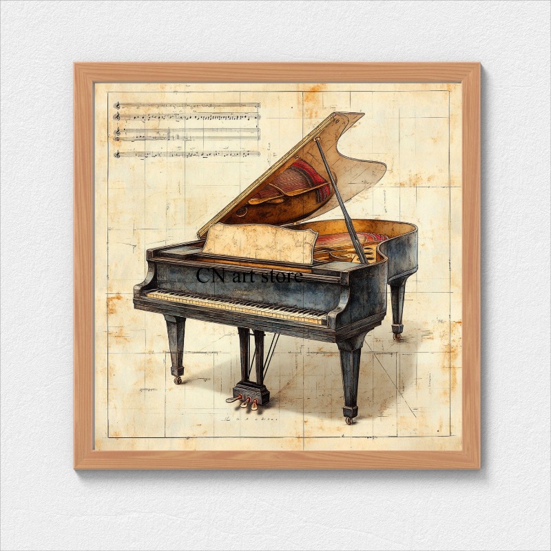 Retro Antique Music Instrument - Musical Instrument Images บทวิจารณ์และราคา