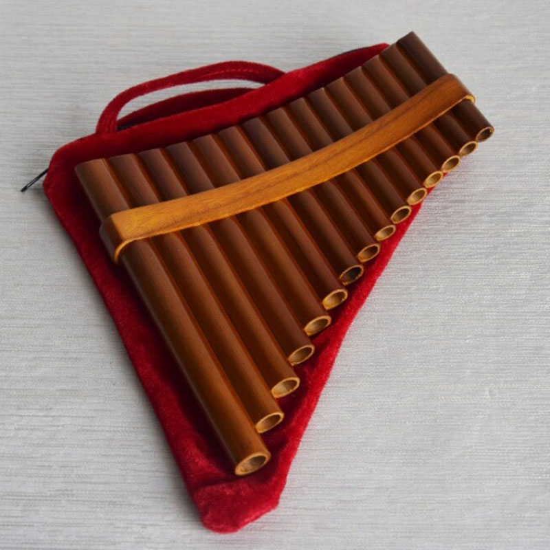 15 Pipe Bamboo Pan Flute C/G K - Musical Instrument Pipe บทวิจารณ์และราคา