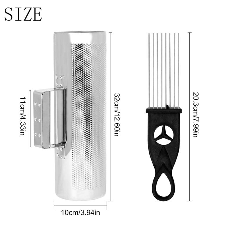  Metal Guiro Shaker with Scra - Guiro Scraper Instrument บทวิจารณ์และราคา