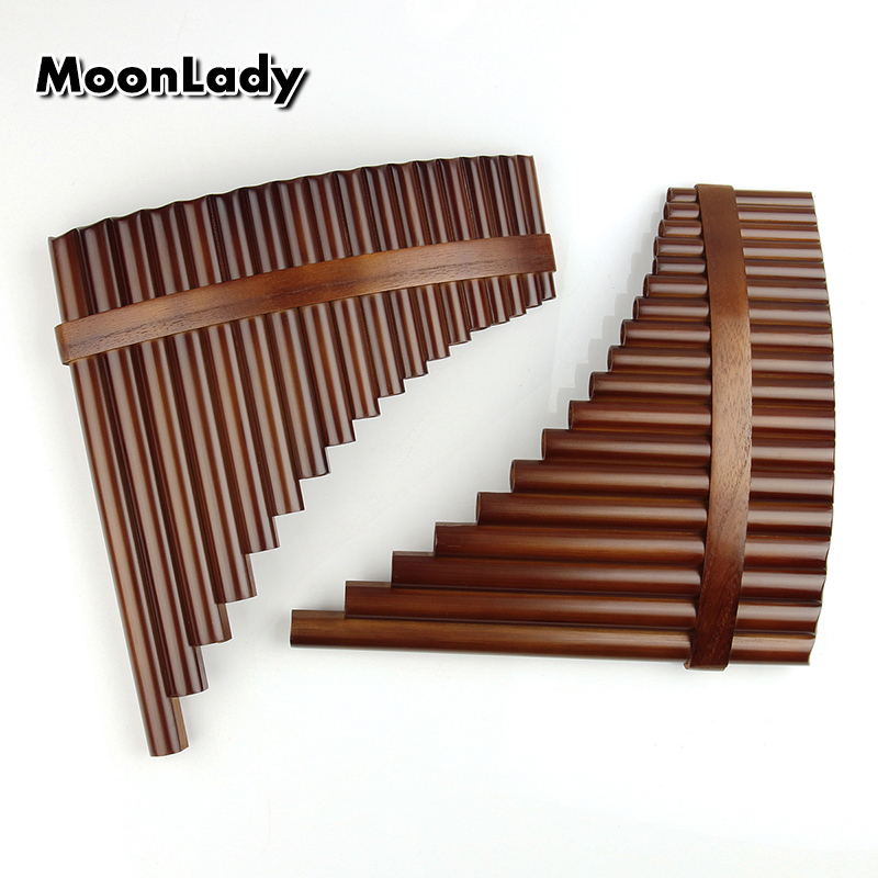 18 Pipes Bamboo Made Pan flute - Musical Instrument Pipe บทวิจารณ์และราคา