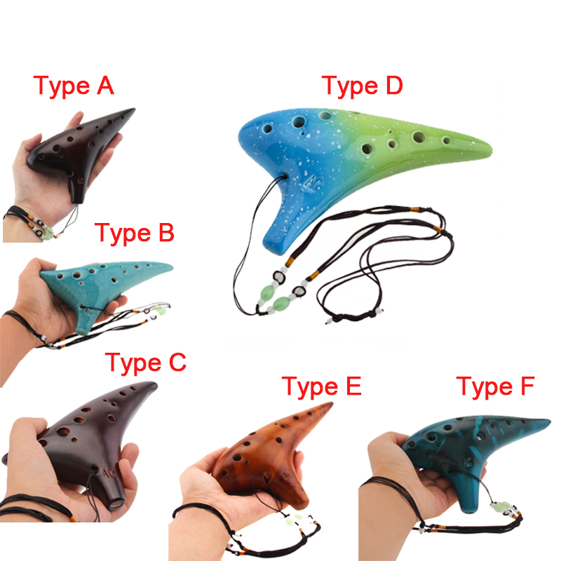 12 Holes Ocarina Zelda Alto To - Musical Instrument Zelda บทวิจารณ์และราคา