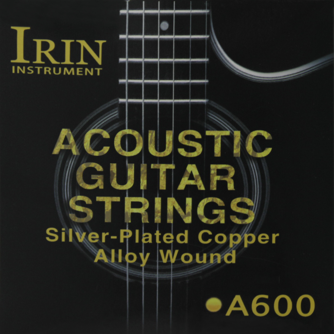 IRIN A600 Acoustic Folk Guitar - Musical Instrument With Strings บทวิจารณ์และราคา