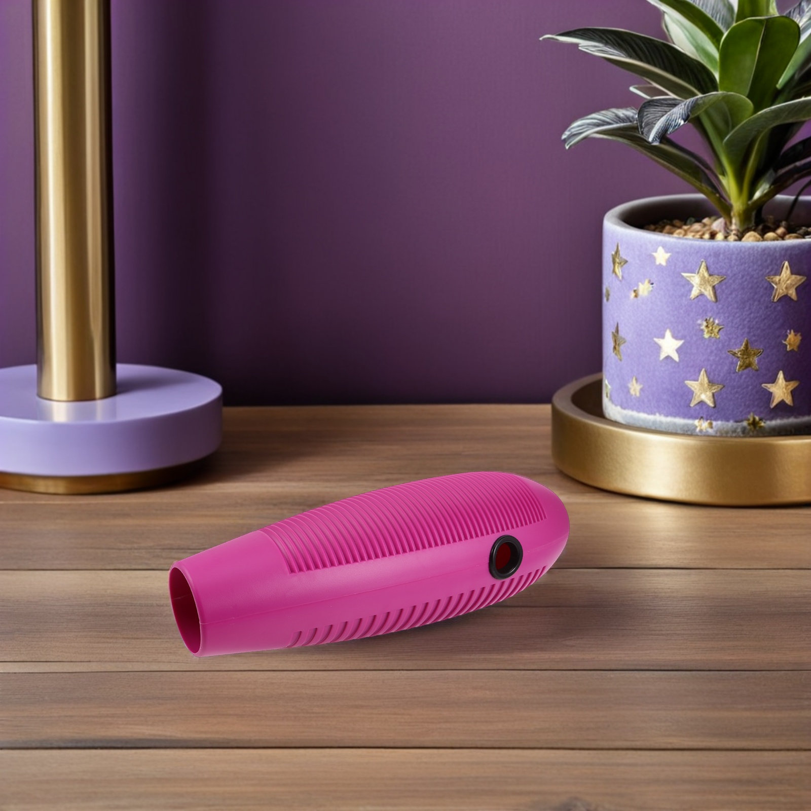 1Set Violet Plastic Guiro Musi - Guiro Scraper Instrument บทวิจารณ์และราคา