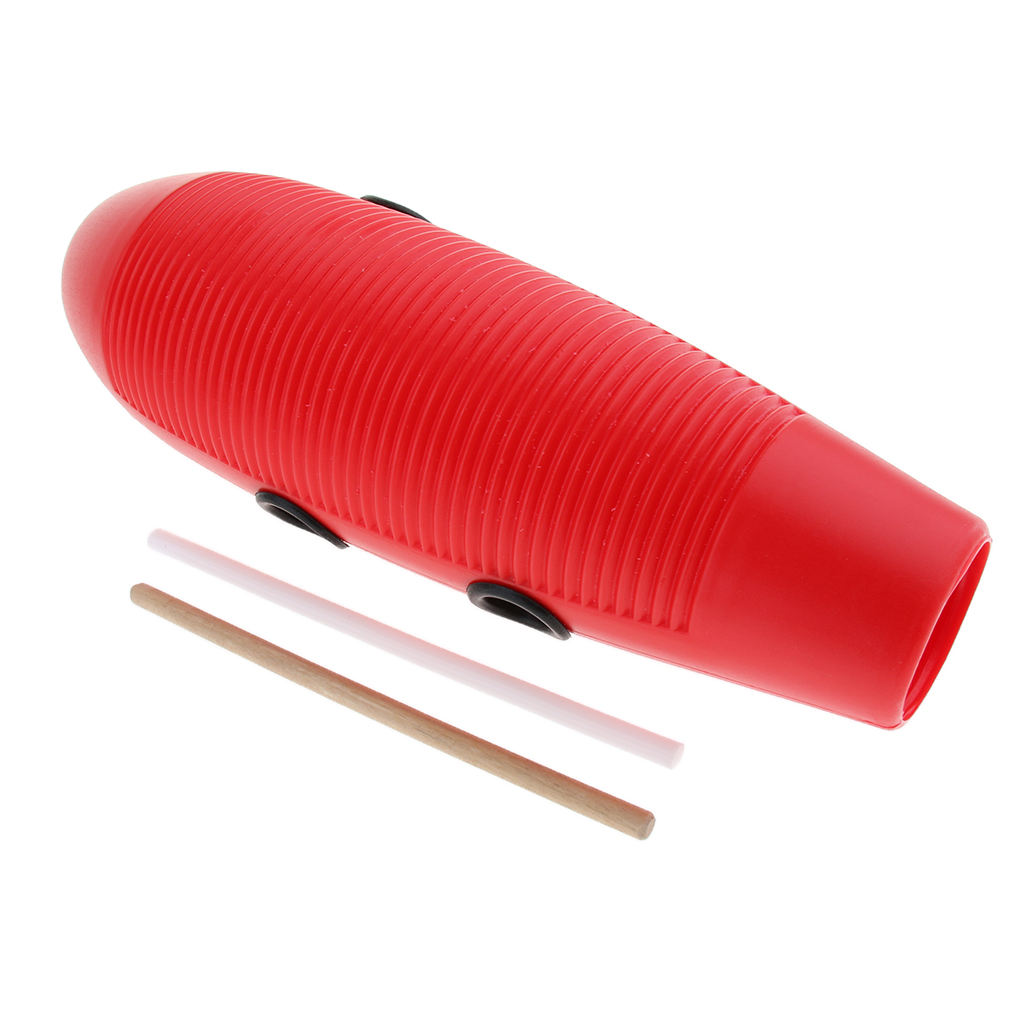 Guiro With 2 Scrapers, Latin P - Guiro Scraper Instrument บทวิจารณ์และราคา
