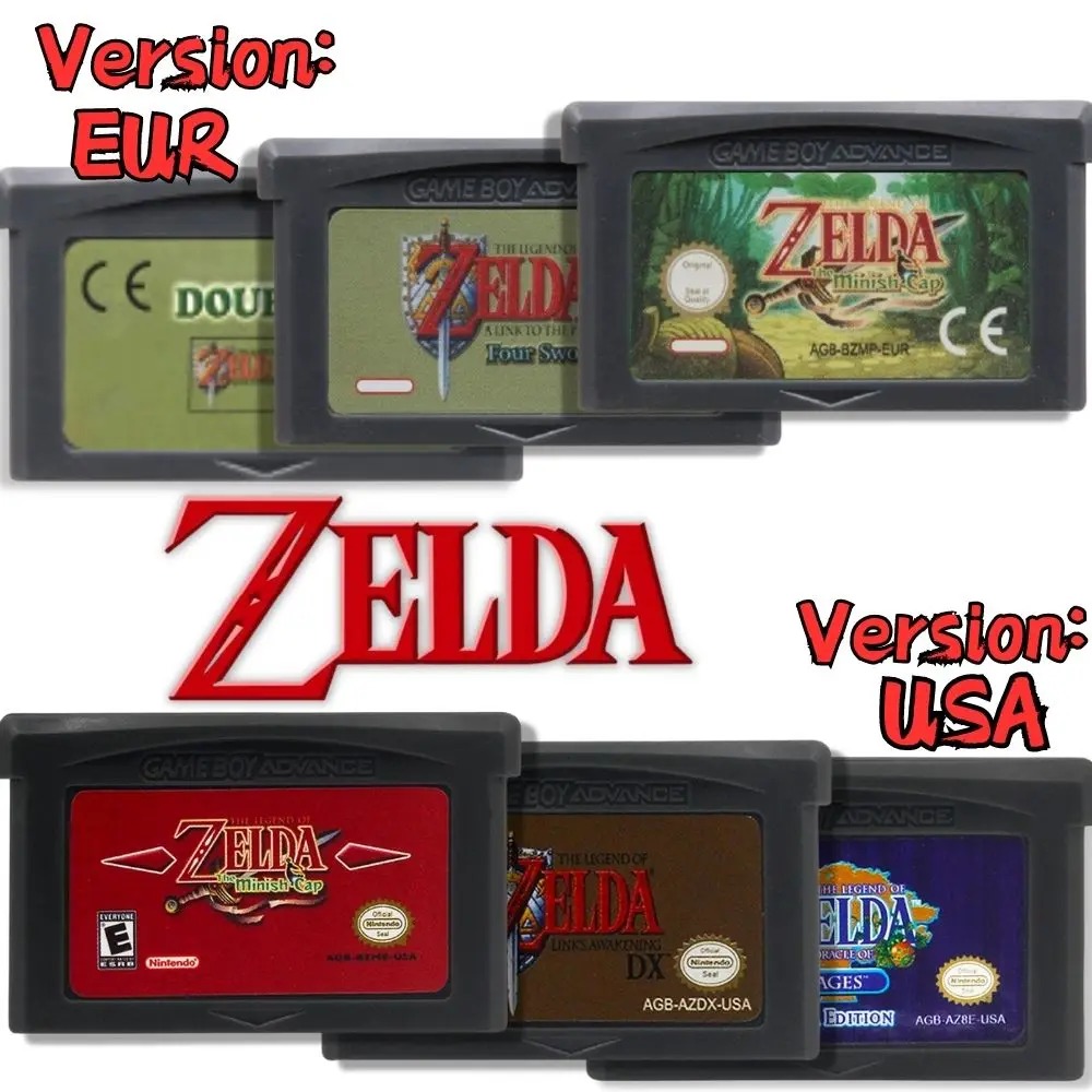 GBA Game Cartridge 32 Bit Vide - Musical Instrument Zelda บทวิจารณ์และราคา