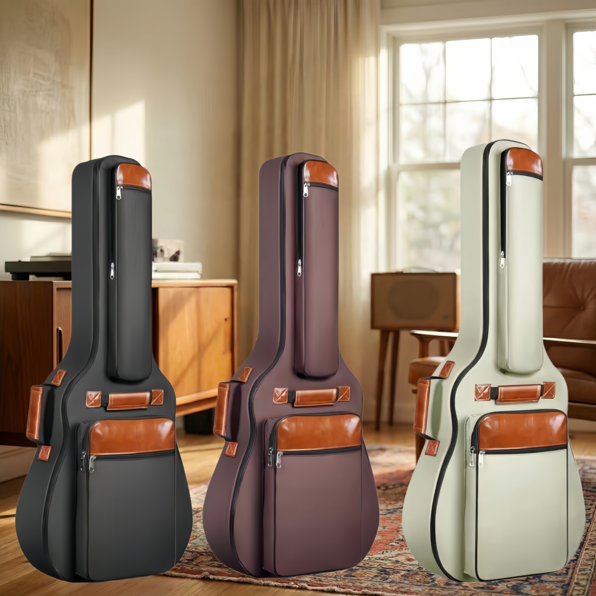 Miwayer Waterproof Acoustic Gu - Musical Instrument Band บทวิจารณ์และราคา