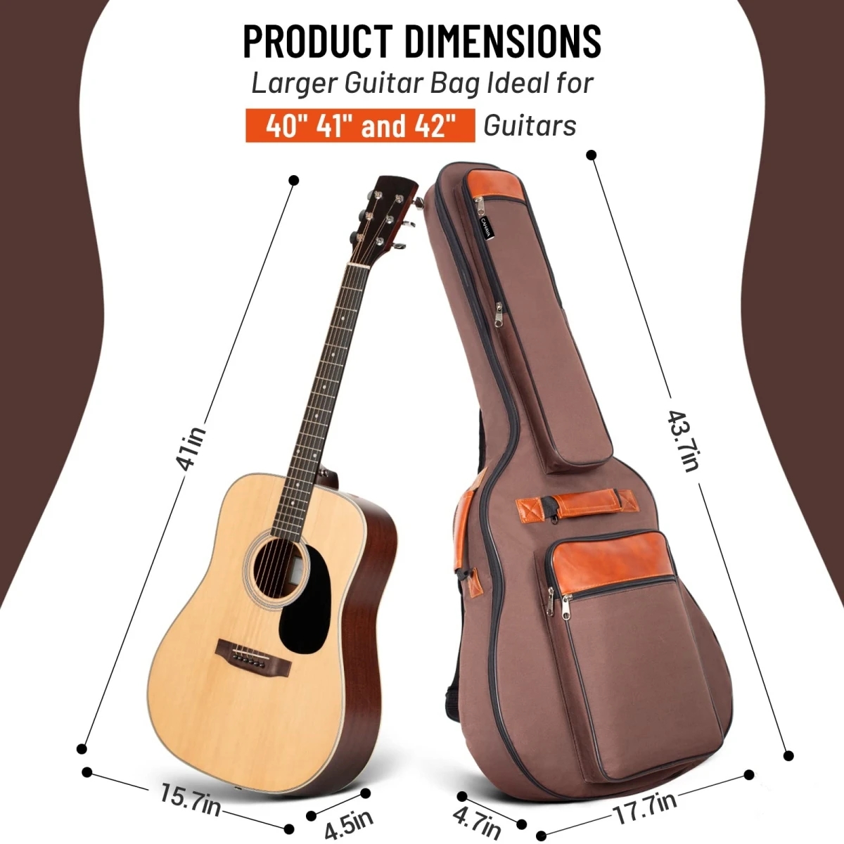 Miwayer Waterproof Acoustic Gu - Musical Instrument Band บทวิจารณ์และราคา