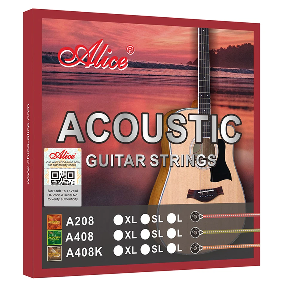 Alice A408  Full set Acoustic  - Musical Instrument With Strings บทวิจารณ์และราคา