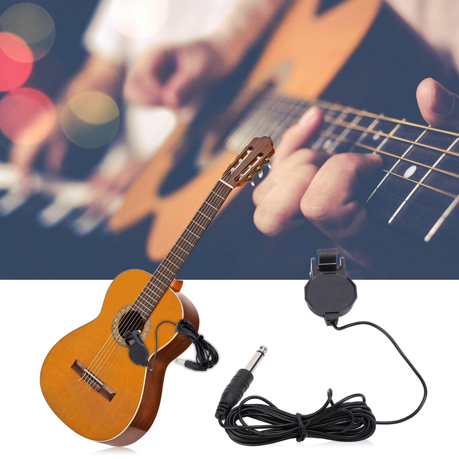 Clip-On Pickup Microphone Piez - Musical Instrument Guitar บทวิจารณ์และราคา