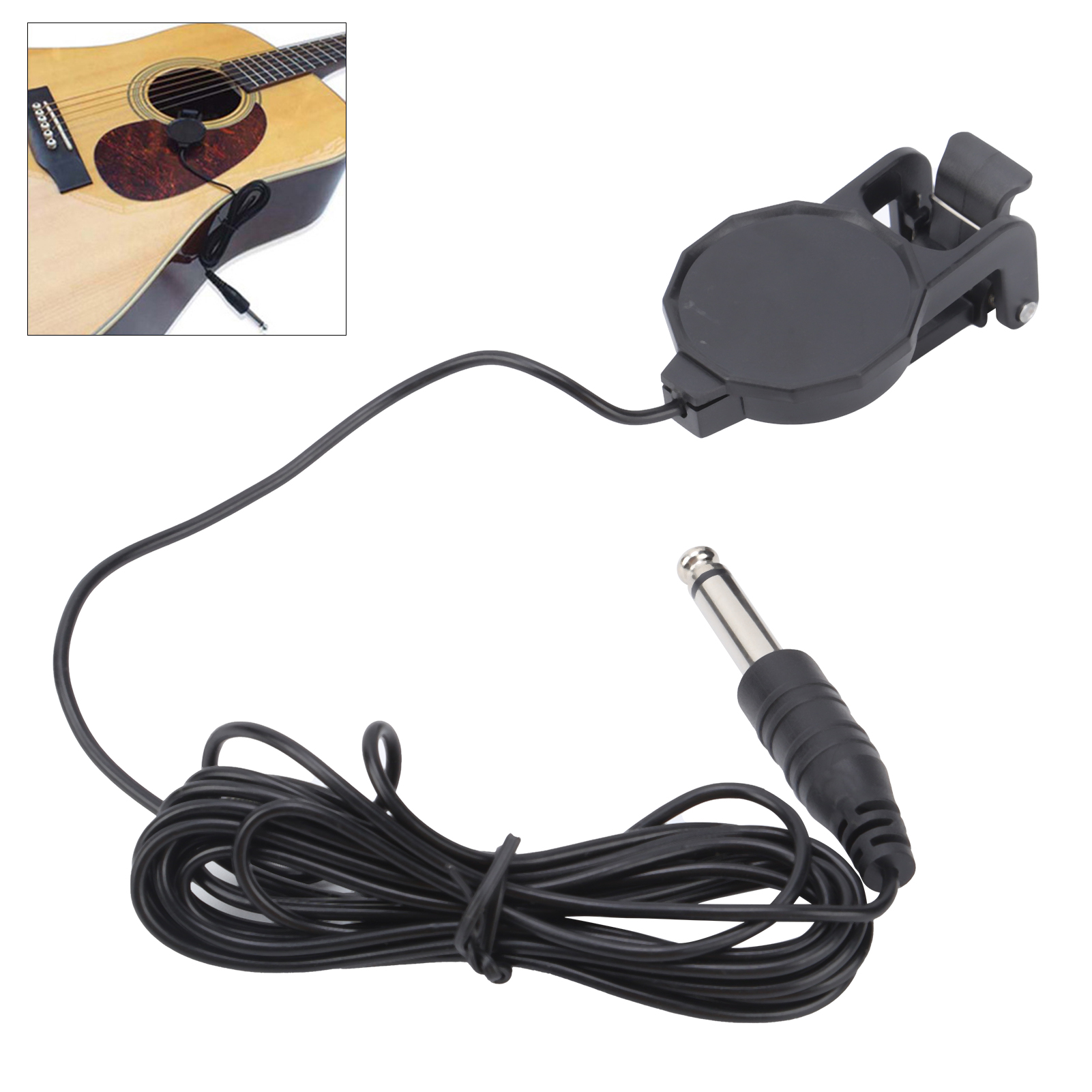 Clip-On Pickup Microphone Piez - Musical Instrument Guitar บทวิจารณ์และราคา