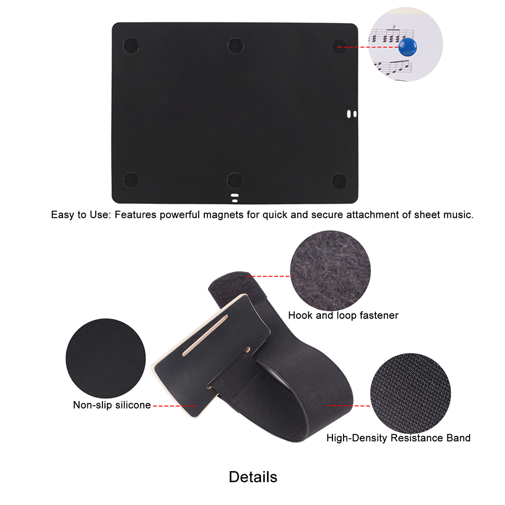 Portable Music Stand Wear Resi - Musical Instrument Guitar บทวิจารณ์และราคา