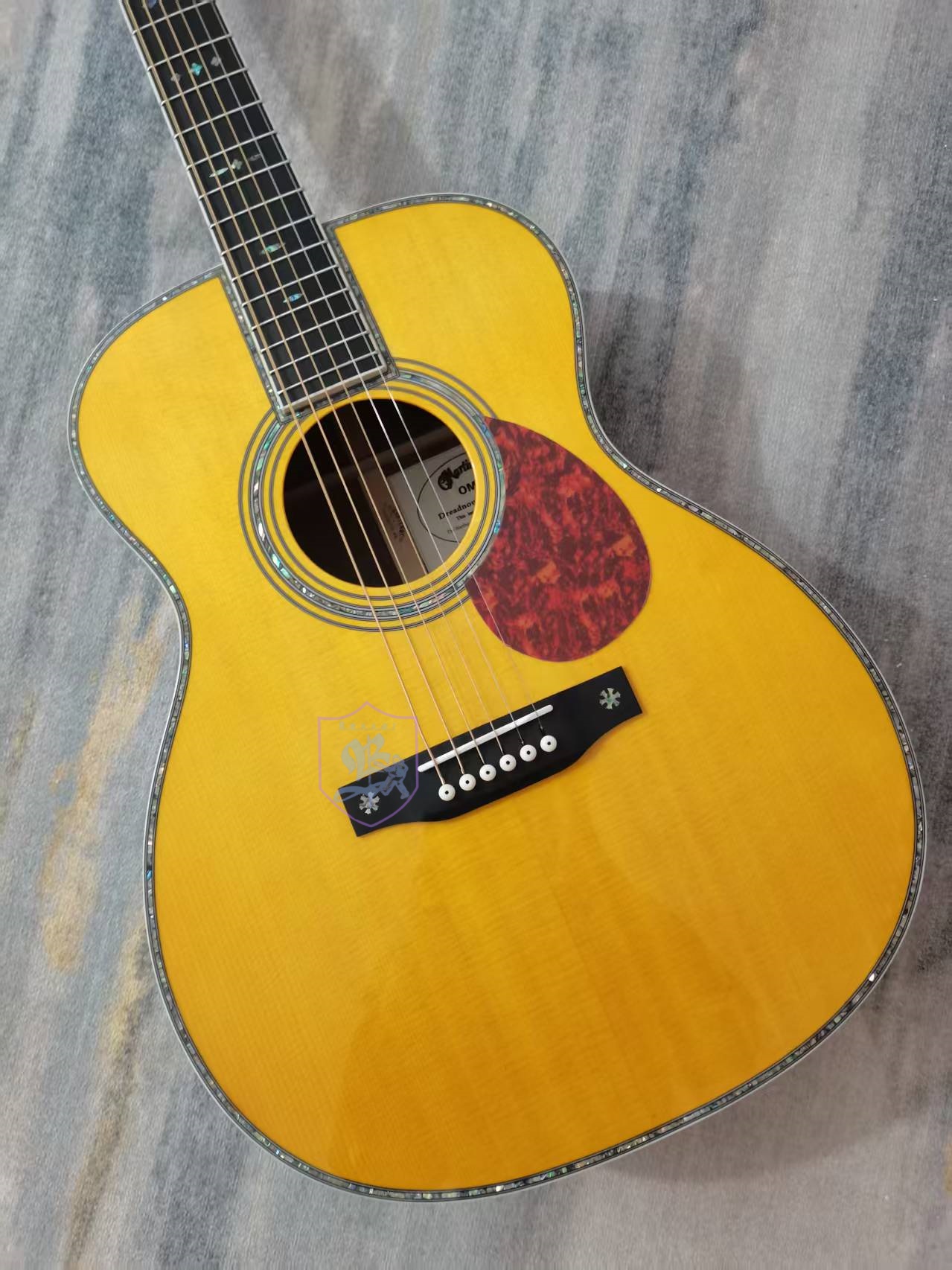 6-string brand new OM42 acoust - Musical Instrument With Strings บทวิจารณ์และราคา