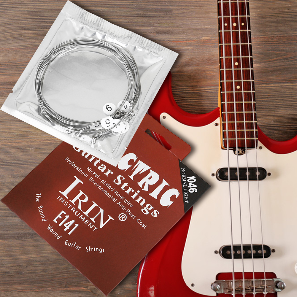 Electric Guitar Strings Set Ni - Musical Instrument With Strings บทวิจารณ์และราคา