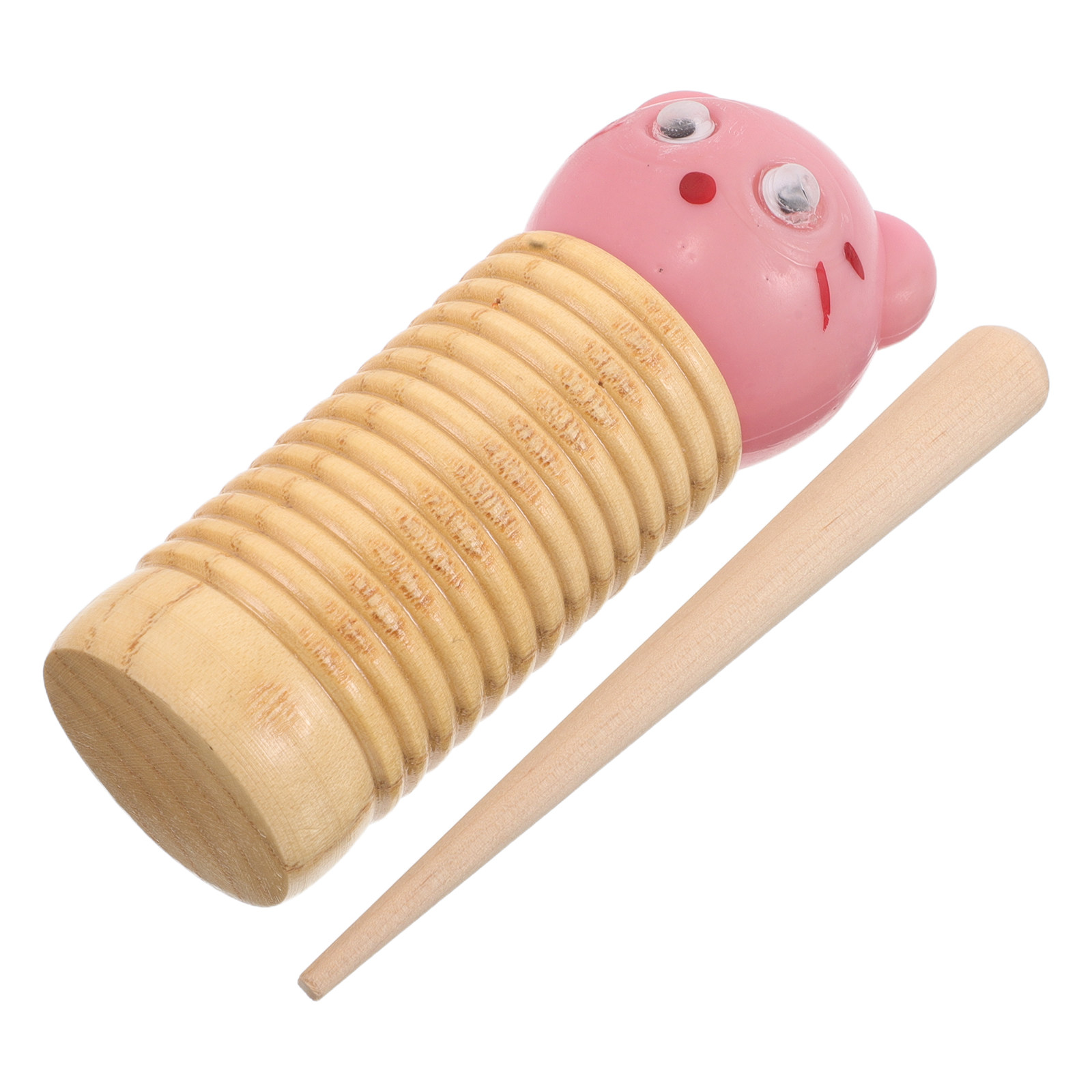 1Set Wooden Guiro Scraper Perc - Guiro Scraper Instrument บทวิจารณ์และราคา