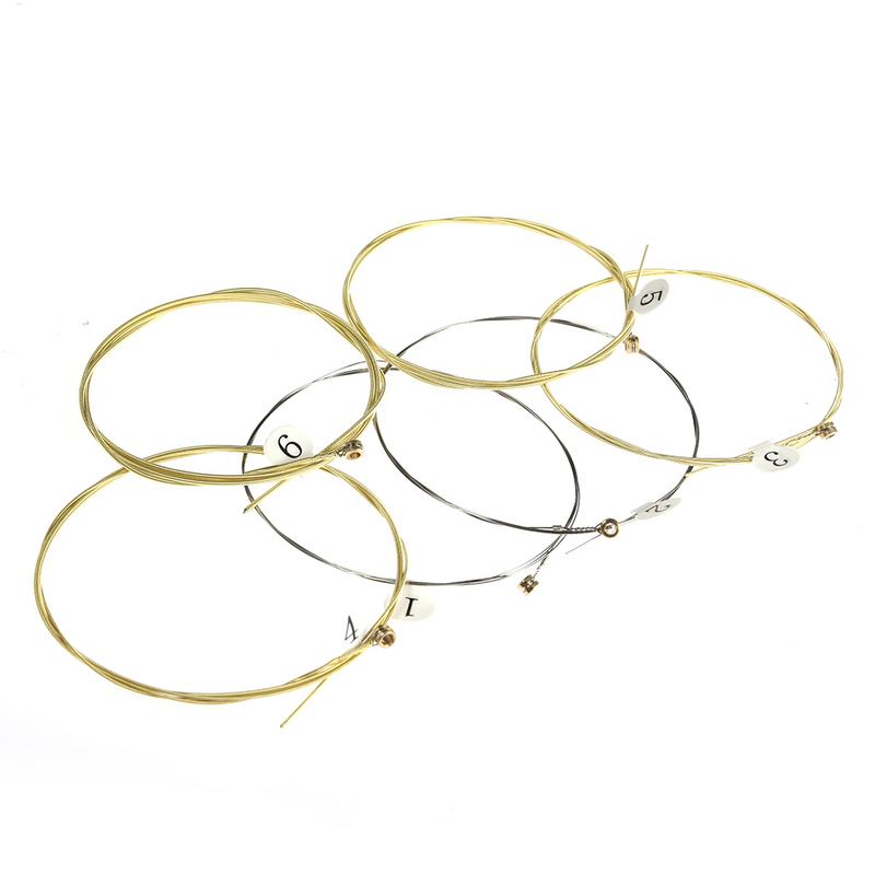 hot sale 6pcs/set Acoustic Gui - Musical Instrument With Strings บทวิจารณ์และราคา