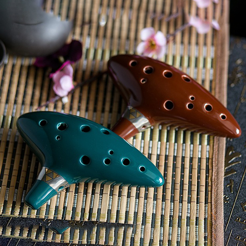 12 Holes Ocarina Alto C Tone Z - Musical Instrument Zelda บทวิจารณ์และราคา