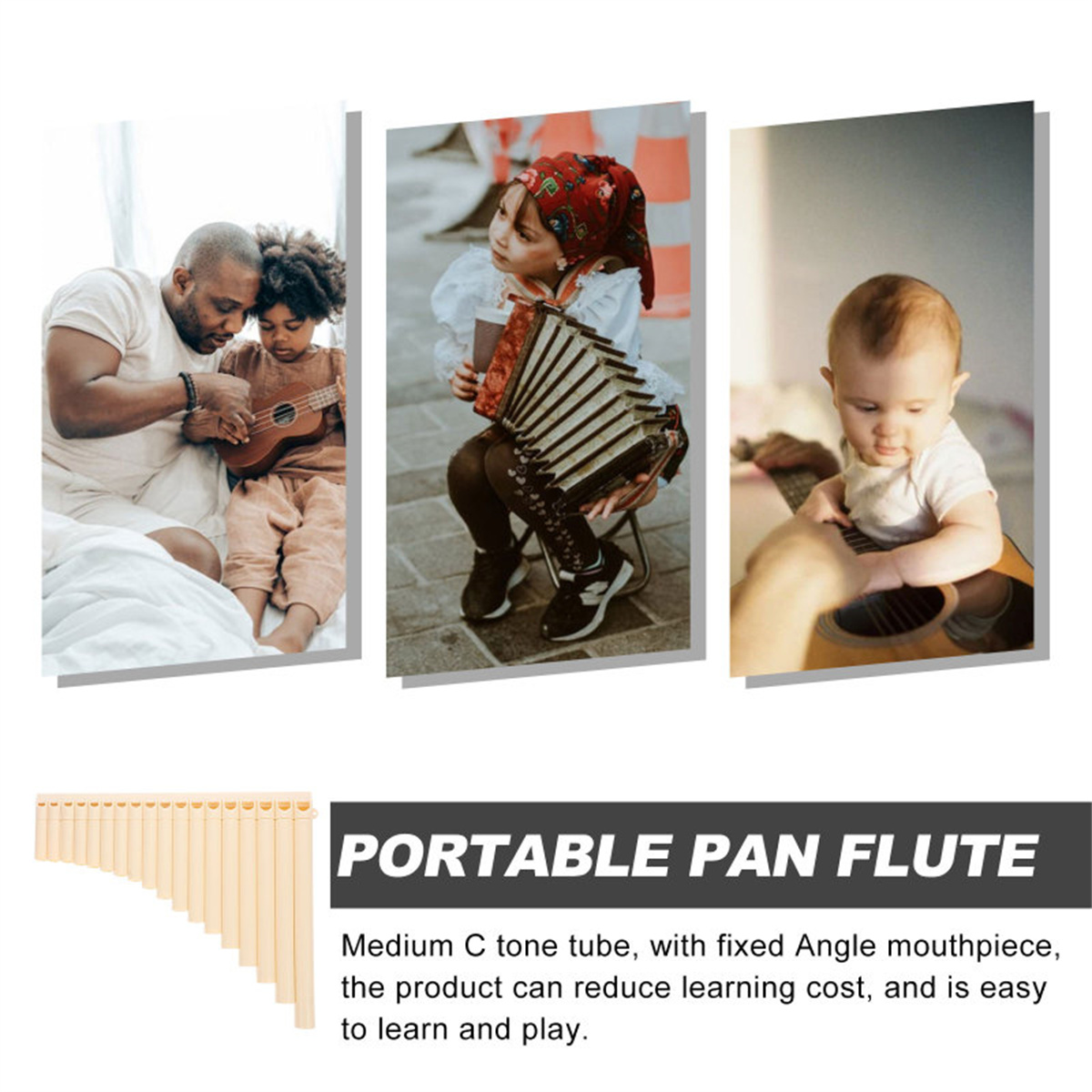Miwayer Panpipe Handmade ABS W - Musical Instrument Pipe บทวิจารณ์และราคา