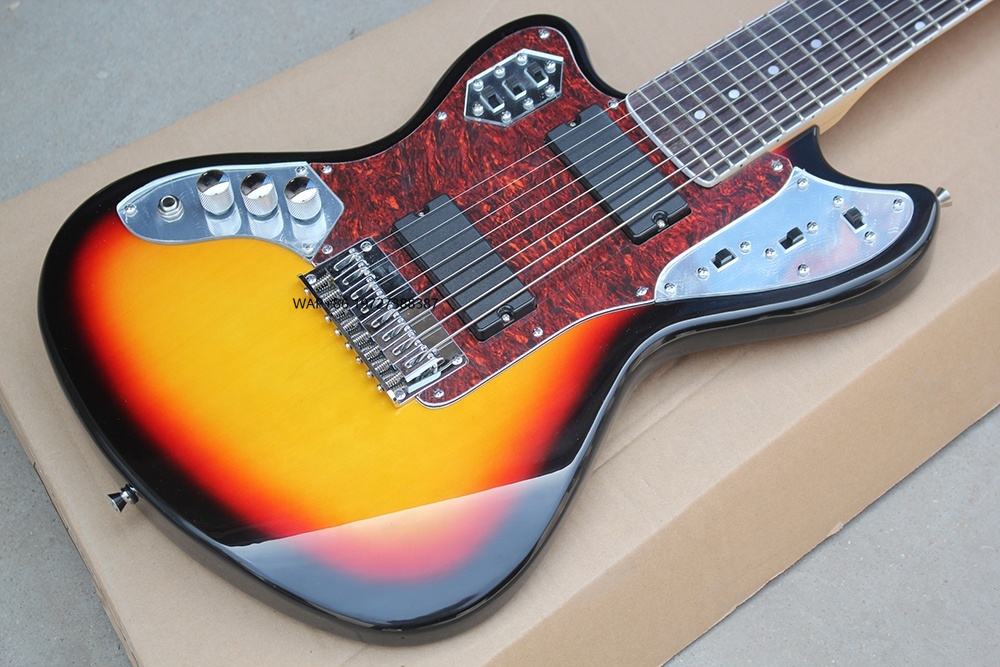 8 Strings Left Handed Jaugar E - Musical Instrument With Strings บทวิจารณ์และราคา