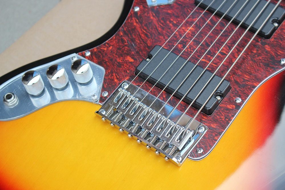 8 Strings Left Handed Jaugar E - Musical Instrument With Strings บทวิจารณ์และราคา