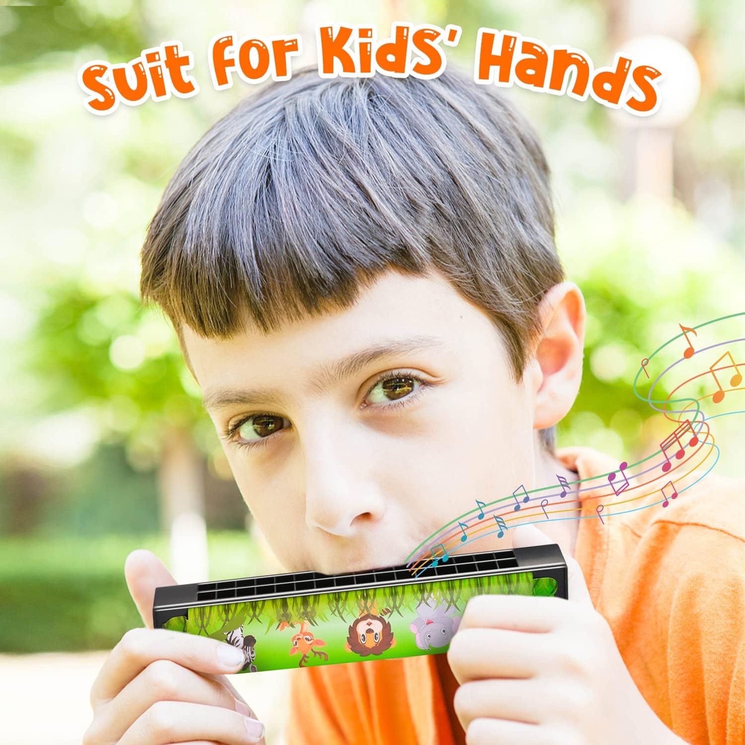 16 Hole Harmonica for Kids Beg - Musical Instrument Images บทวิจารณ์และราคา