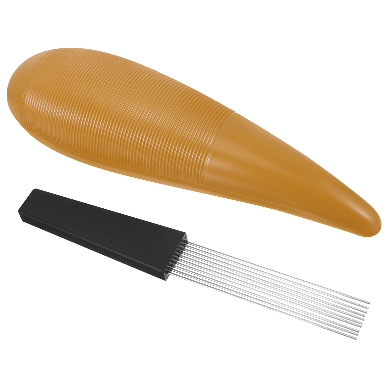 1Set Cylinder Guiro Percussion - Guiro Scraper Instrument บทวิจารณ์และราคา