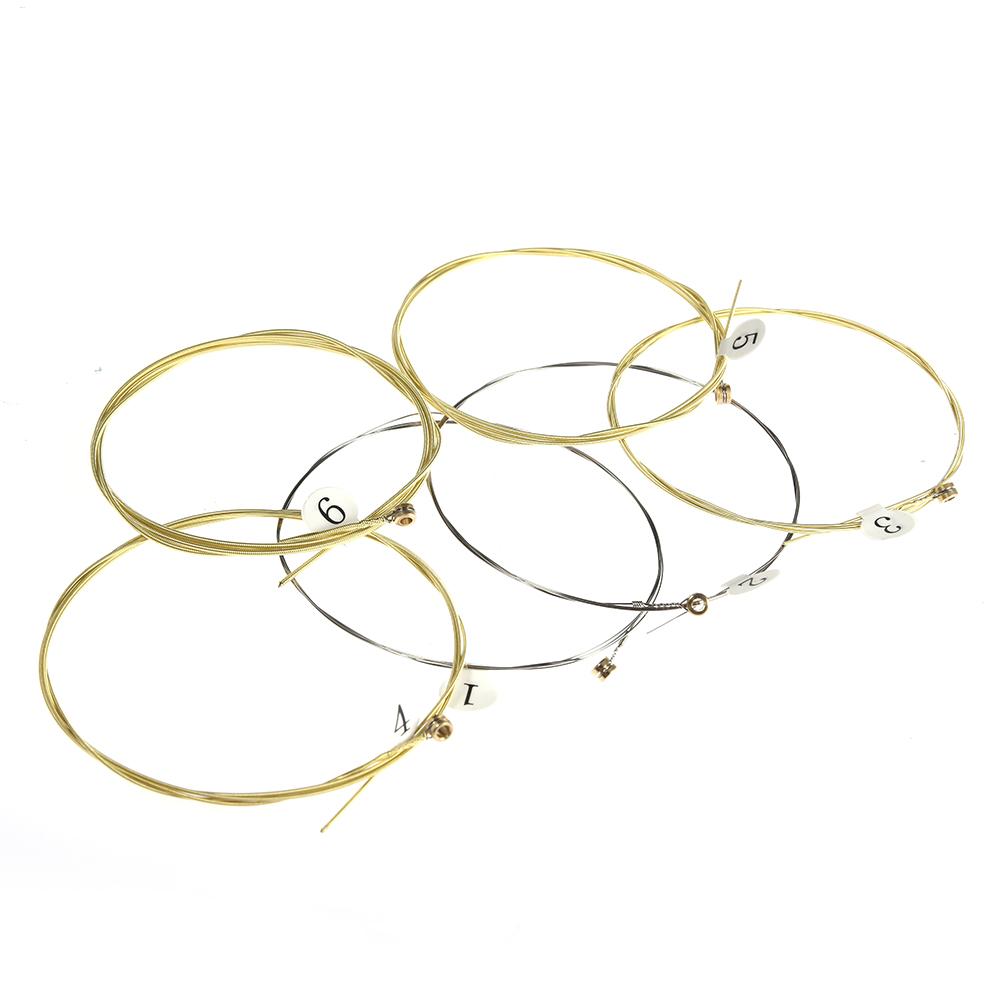 6pcs/set Universal Acoustic Gu - Musical Instrument With Strings บทวิจารณ์และราคา