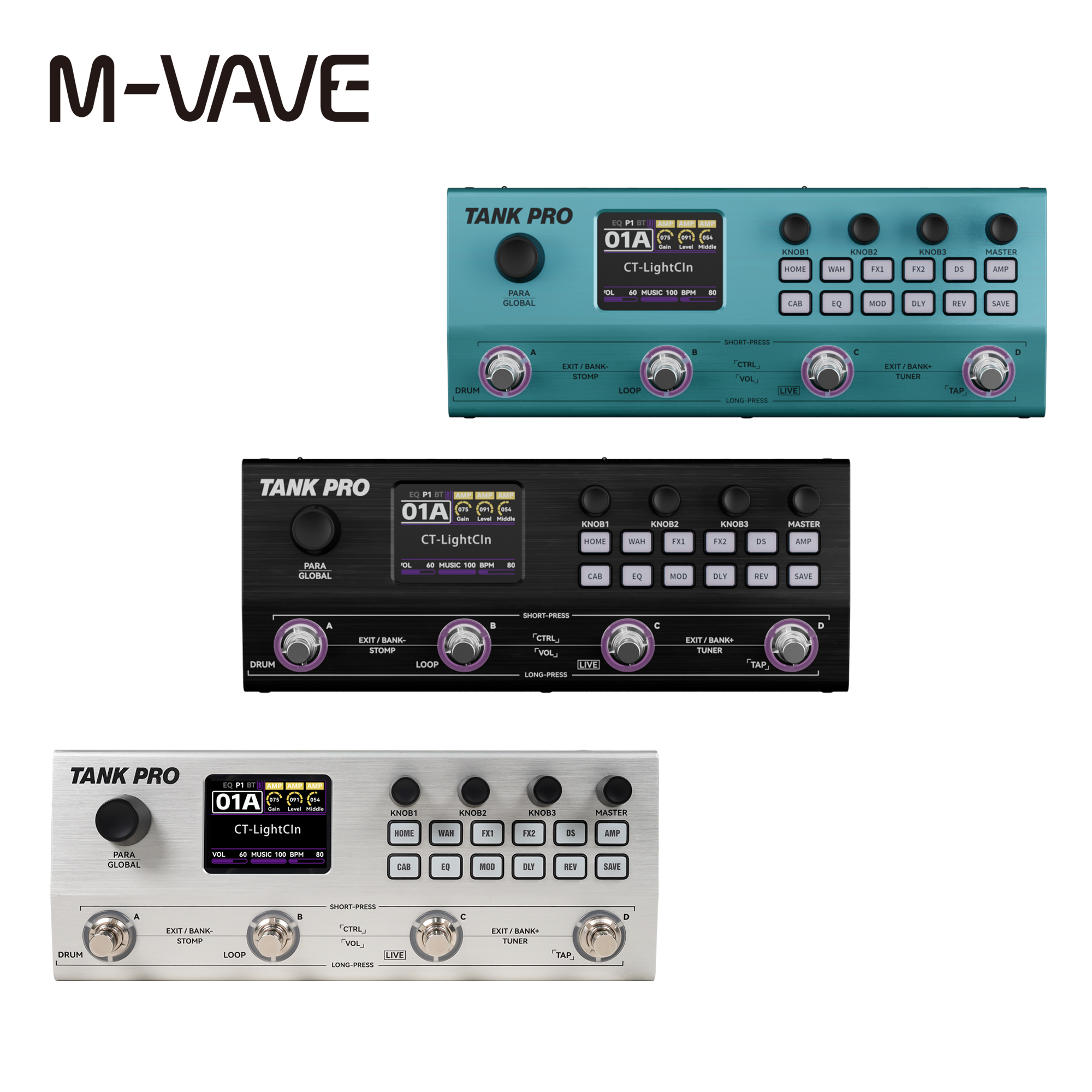 M-VAVE TANK PRO Electric Guita - Musical Instrument Guitar บทวิจารณ์และราคา