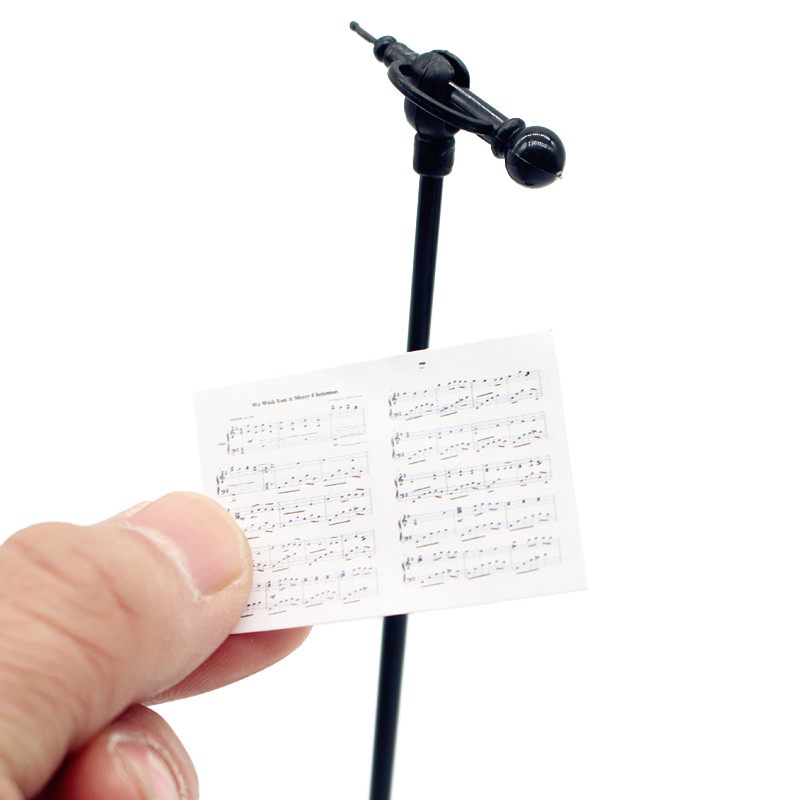[H]2Pcs/Set 1:12 Dollhouse Min - Musical Instrument Images บทวิจารณ์และราคา