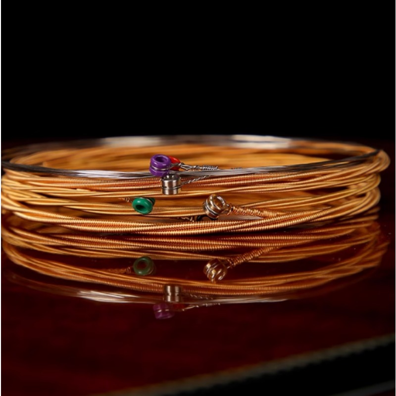 Wooden Acoustic Guitar Second  - Musical Instrument With Strings บทวิจารณ์และราคา