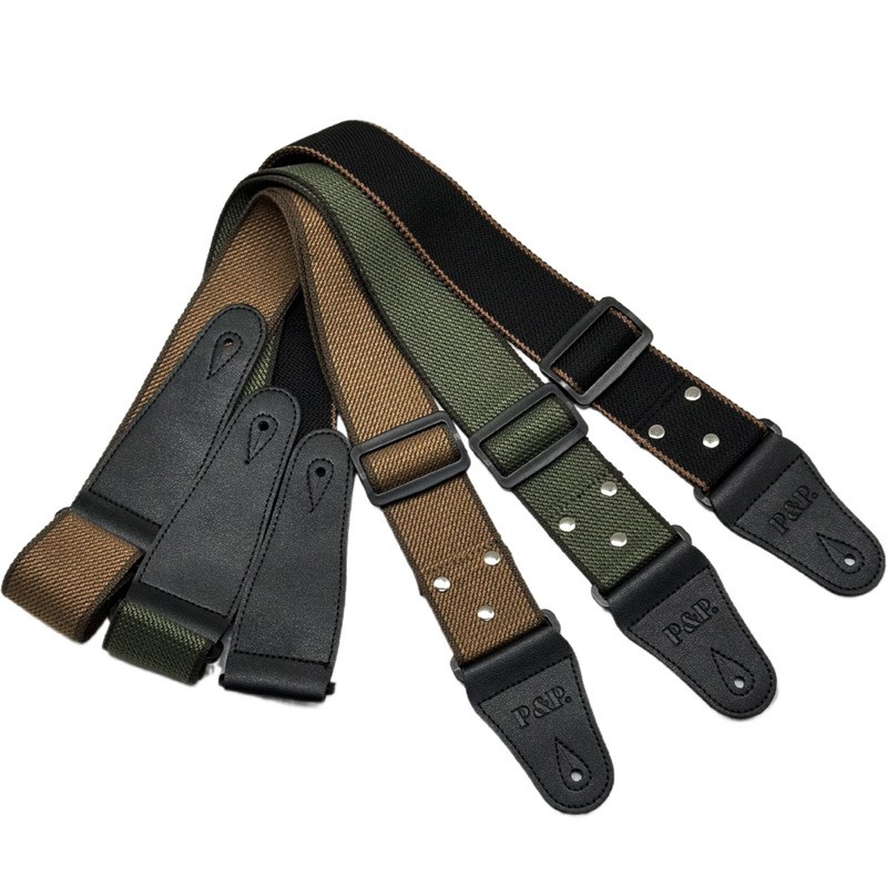 Adjustable Guitar Strap Guitar - Musical Instrument Band บทวิจารณ์และราคา