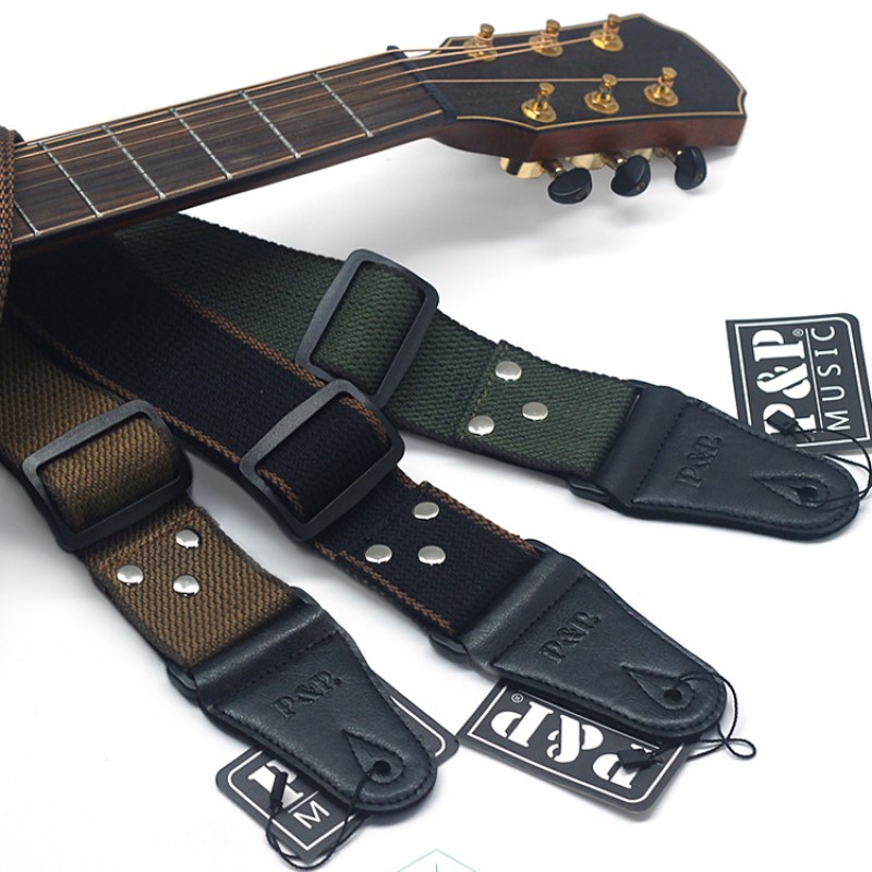 Adjustable Guitar Strap Guitar - Musical Instrument Band บทวิจารณ์และราคา